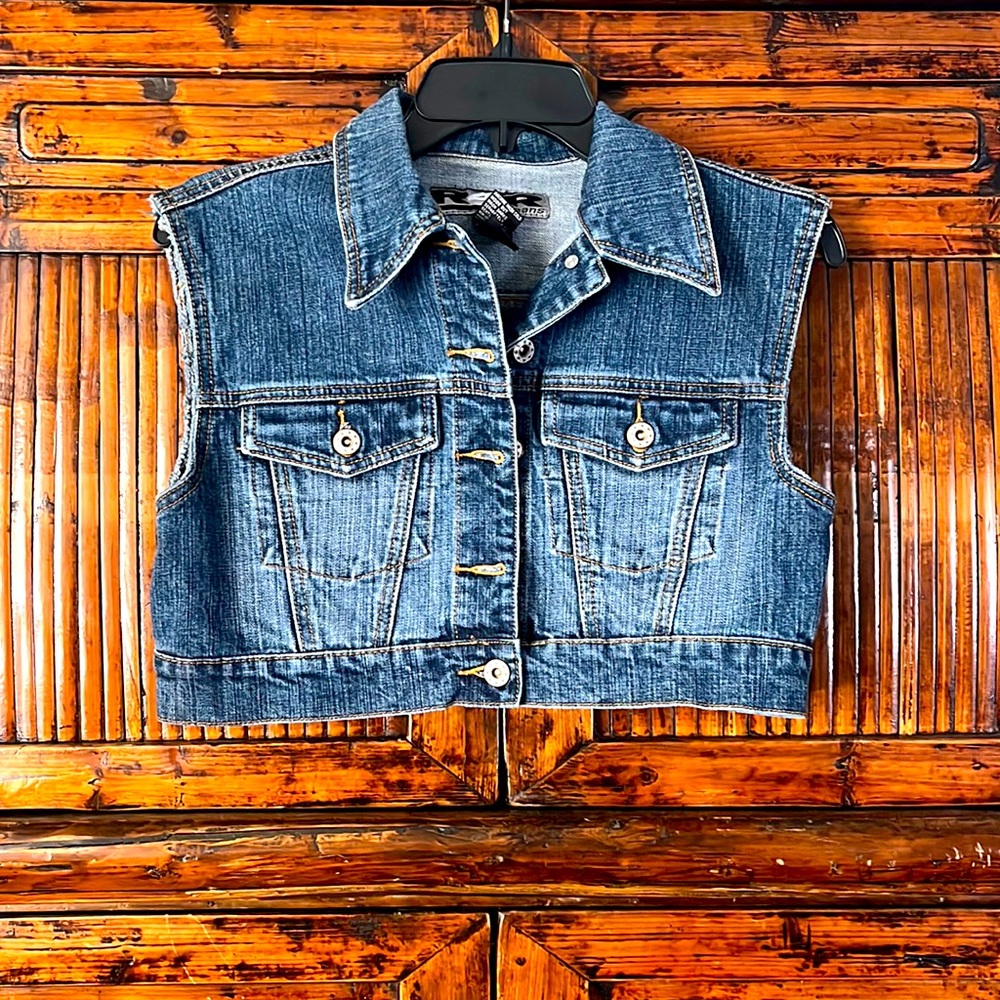 R4R Rave Jeans Vest